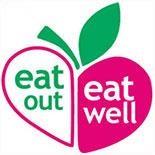 Eat out Eat well logo